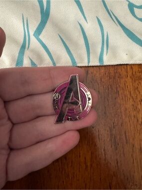 Hidden Mickey Marvel Avengers A Logo Hawkeye Disney Pin